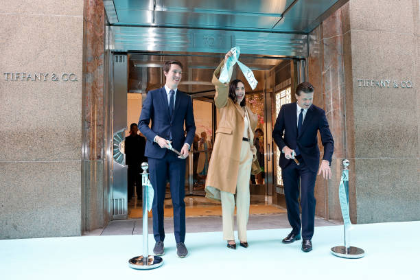 Tiffany & Co's The Landmark Ribbon Cutting Ceremony