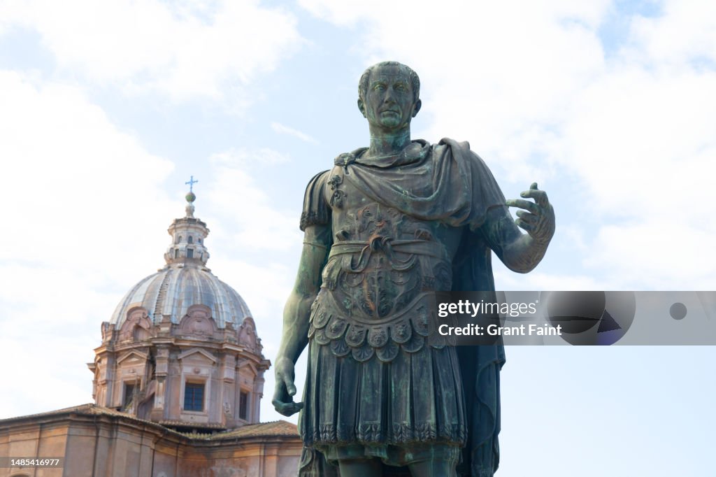 Statue of roman Emperor.