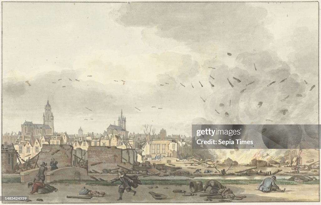The Explosion of the Kruithuis in Delft