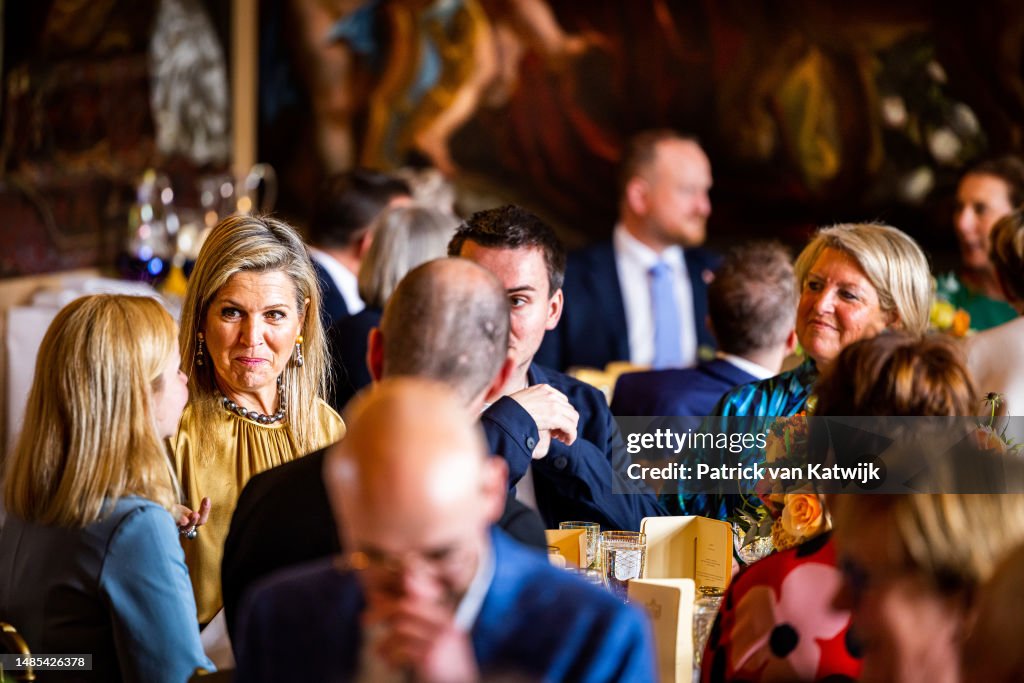 King Willem-Alexander Hosts A Lunch For his 10th Reigning Jubilee
