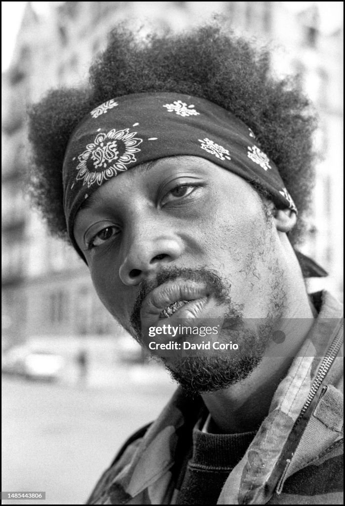 Rapper RZA of Wu-Tang Clan, portrait, New York City, April 5 1994. News ...