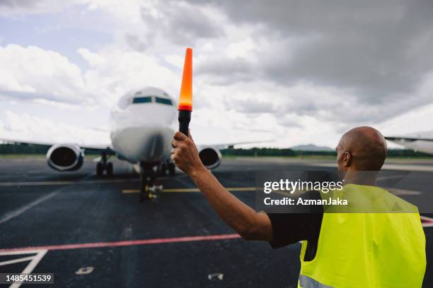 150 Aircraft Marshalling Stock Photos, High-Res Pictures, and Images ...