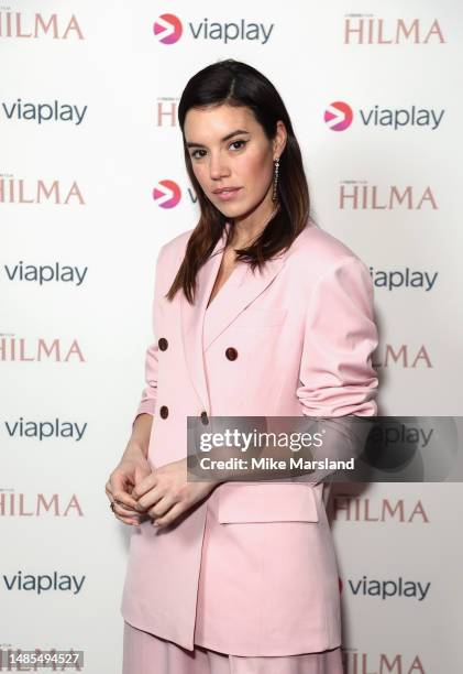 Gala Gordon attends a special screening and Q&A for 'Hilma' at Curzon Soho on April 26, 2023 in London, England.