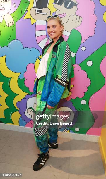 Tigerlily Taylor attends the Izipizi Camden Store opening on April 26, 2023 in London, England.