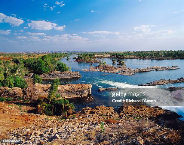 the ord river in the kimberley. - kununurra stockfoto's en -beelden