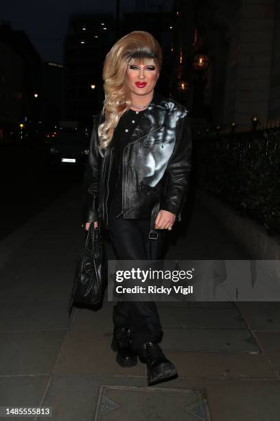 Jodie Harsh is seen attending the Jessie Ware album party in celebration of her new record "That! Feels Good!" at Common Decency Nomad on April 26,...