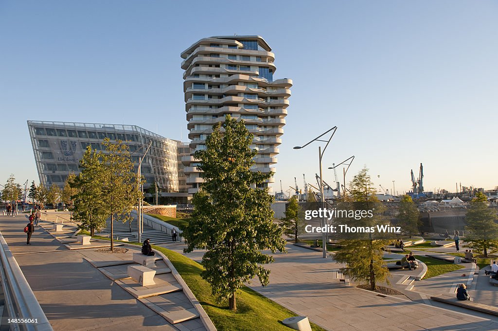 Magellan Terrassen, Hafencity.