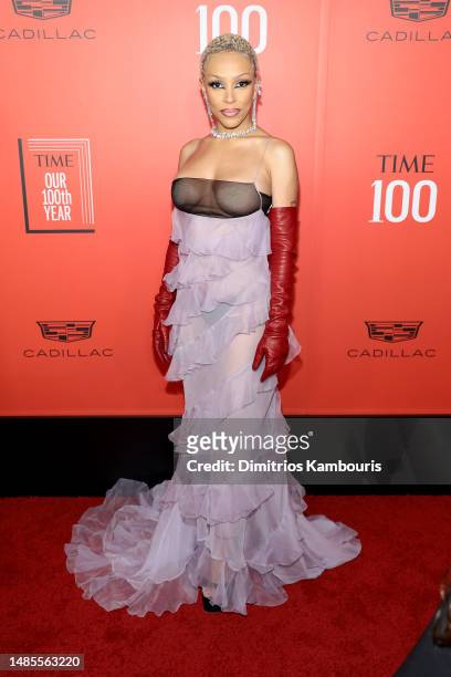 Doja Cat attends the 2023 TIME100 Gala at Jazz at Lincoln Center on April 26, 2023 in New York City.