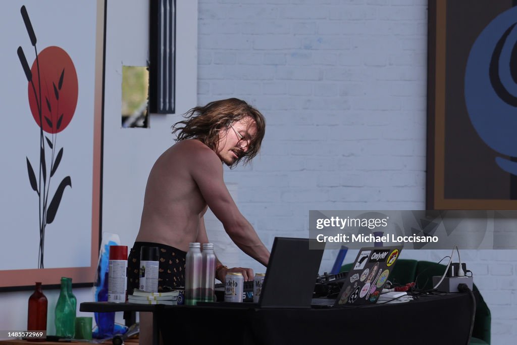 Marc Rebillet performs on the Coachella Stage during the 2023... News ...