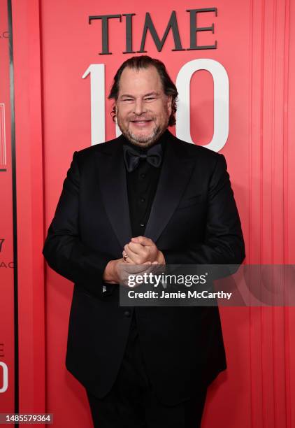 Marc Russell Benioff attends the 2023 Time100 Gala at Jazz at Lincoln Center on April 26, 2023 in New York City.