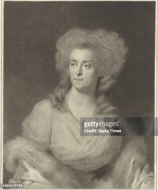 Portrait of Wilhelmina of Prussia, Charles Howard Hodges, after Johann Friedrich August Tischbein Frederika Sophia Wilhelmina, Princess of Prussia,...