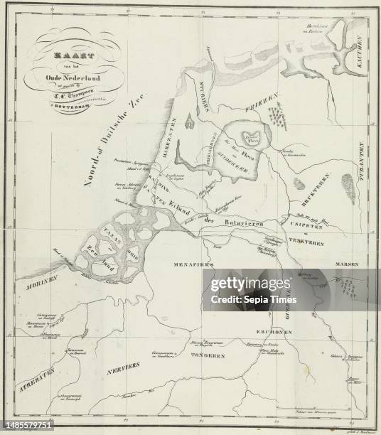 Dutch Batavia Map Batavians Photos and Premium High Res Pictures - Getty Images