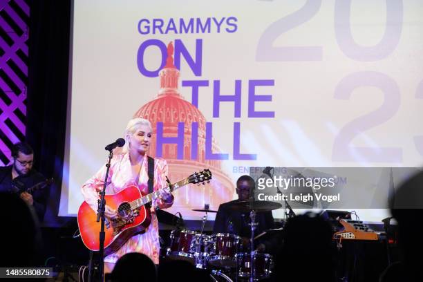 Maggie Rose performs on stage during Grammys On The Hill: Awards Dinner at The Hamilton on April 26, 2023 in Washington, DC.