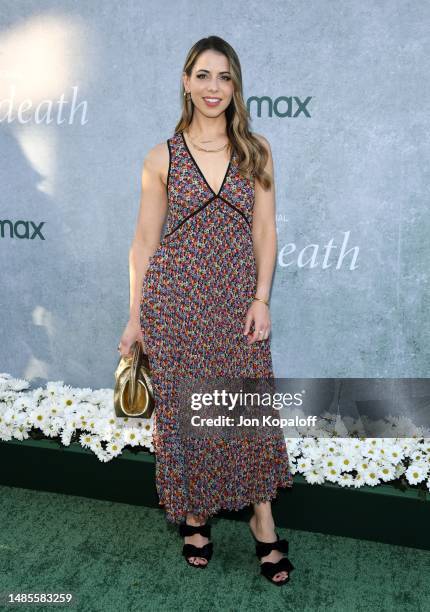 Laura Bailey attends the Los Angeles premiere of Max Original Limited Series "Love & Death" at Directors Guild Of America on April 26, 2023 in Los...