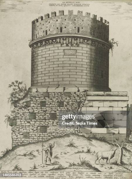 Metella Tomb Of Caecilia Metella Photos and Premium High Res Pictures - Getty ...