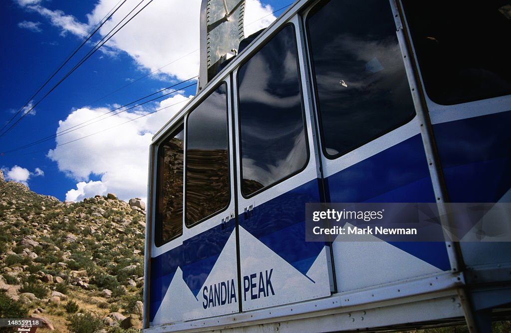 Sandia Peak Tram, Cibola National Forest.