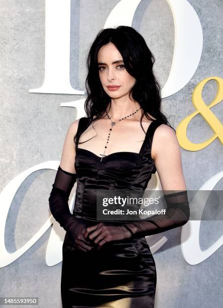 Krysten Ritter attends the Los Angeles premiere of Max Original Limited Series "Love & Death" at Directors Guild Of America on April 26, 2023 in Los...