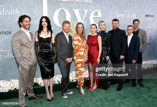 Tom Pelphrey, Krysten Ritter, Jesse Plemons, Elizabeth Marvel, Elizabeth Olsen, Lily Rabe, Patrick Fugit, Keir Gilchrist and Richard C. Jones attend...