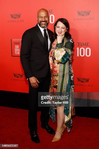 Keegan-Michael Key and Elisa Key attend the 2023 Time100 Gala at Jazz at Lincoln Center on April 26, 2023 in New York City.