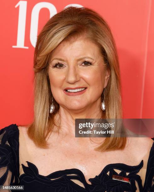 Arianna Huffington attends the 2023 Time100 Gala at Jazz at Lincoln Center on April 26, 2023 in New York City.