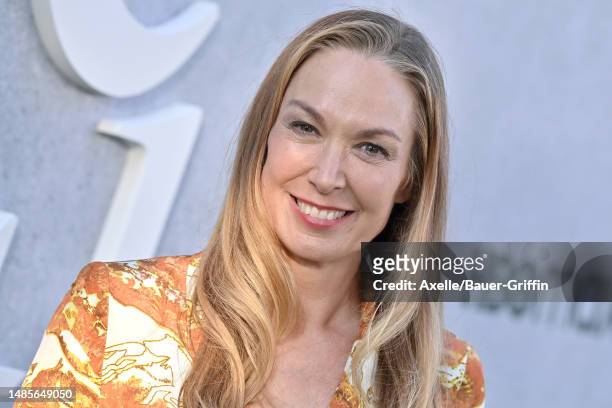 Elizabeth Marvel attends the Los Angeles Premiere of Max Original Limited Series "Love & Death" at Directors Guild Of America on April 26, 2023 in...
