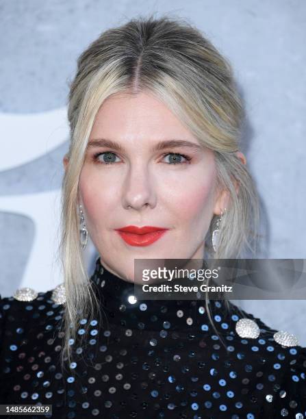 Lily Rabe arrives at the Los Angeles Premiere Of Max Original Limited Series "Love & Death"at Directors Guild Of America on April 26, 2023 in Los...