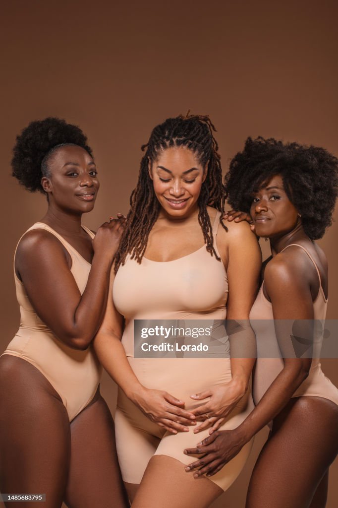Black Female Body Positivity For Three Friends High Res Stock Photo black-female-body-positivity-for-three-friends-high-res-stock-photo