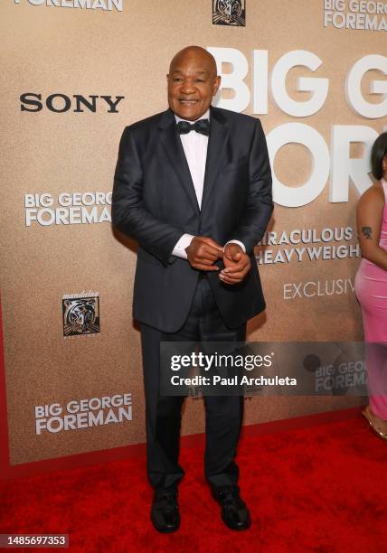 George Foreman Recent George Foreman attends the world premiere of Affirm Films'