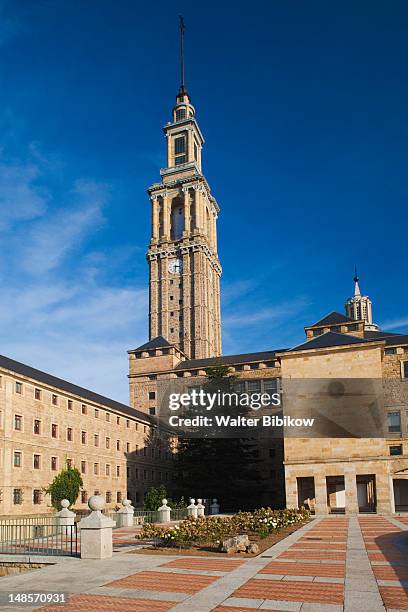 laboral ciudad de la cultura, part of oviedo university. - gijon stock pictures, royalty-free photos & images