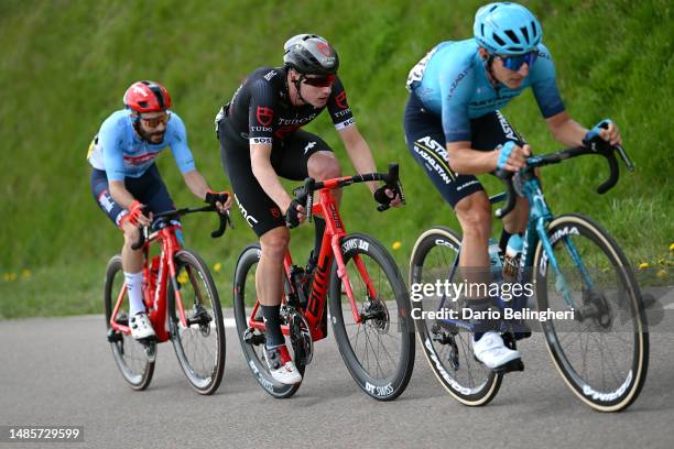 Tom Bohli of Switzerland and Tudor Pro Cycling Team competes in the breakaway during the 76th Tour De Romandie 2023, Stage 2 a 162.7km stage from...