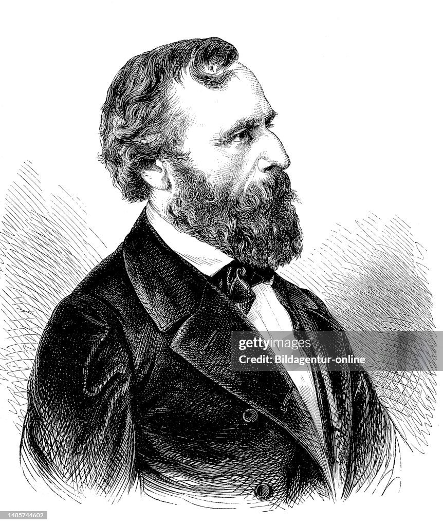 Carl Friedrich Lessing (15. Februar 1808 - 5. Juni 1880) war ein romantischer Maler des 19. Jahrhunderts. Er zählt zu den bedeutendsten Historien- und Landschaftsmalern der Düsseldorfer Schule / Carl Friedrich Lessing (February 15