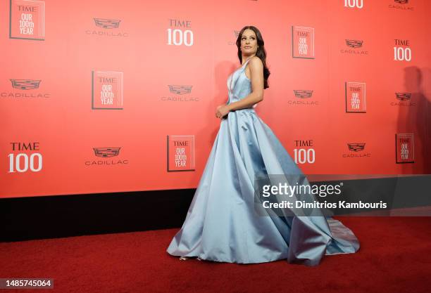 Lea Michele attends the 2023 TIME100 Gala at Jazz at Lincoln Center on April 26, 2023 in New York City.
