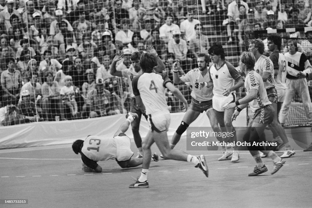 1984 Summer Olympics - Men's Handball Match #8