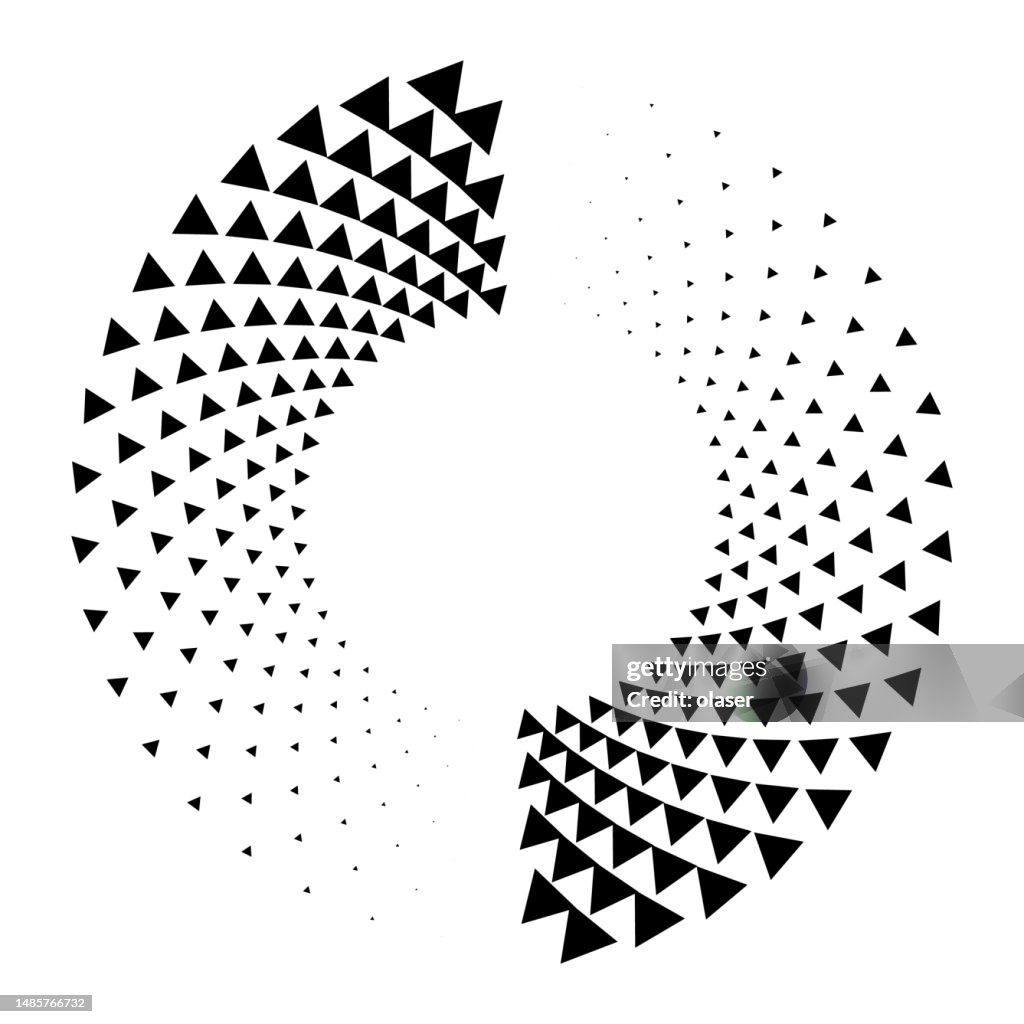 Concentric Triangles Examples Triangles In Concentric Circles Pattern High-Res Vector Graphic - Getty ...