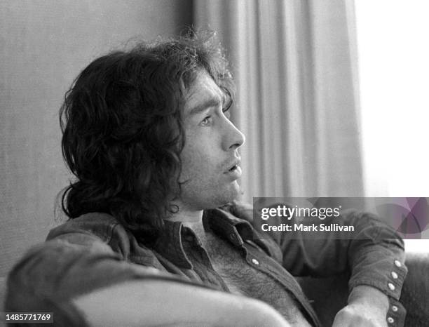 Singer/Songwriter Paul Rodgers during an interview at the Continental Hyatt House, West Hollywood, CA 1974.