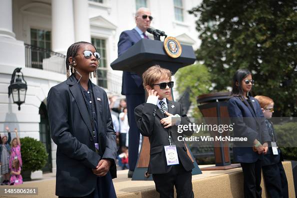 President Biden Participates In White House's Take Your Child To Work Day Event