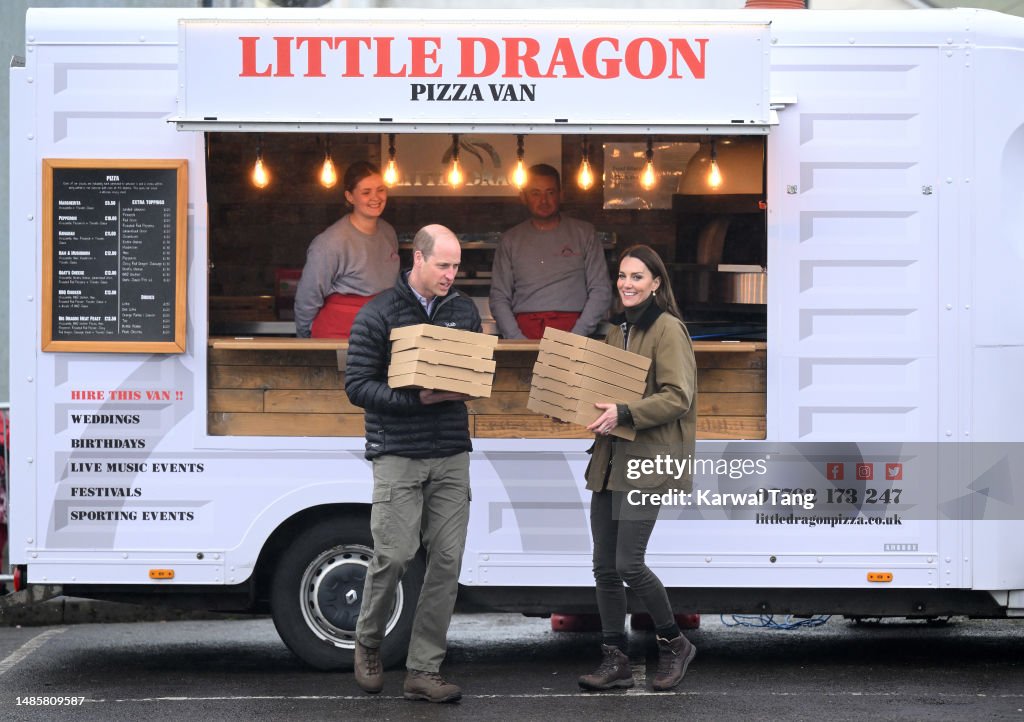 The Prince And Princess Of Wales Visit Wales - Day One
