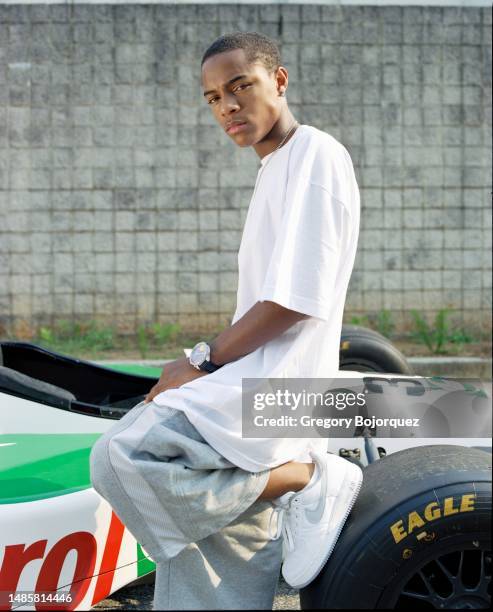 Rapper Bow Wow poses for a portrait in July, 2003 in Atlanta, Georgia.