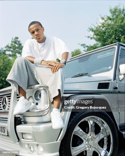 Rapper Bow Wow poses for a portrait in July, 2003 in Atlanta, Georgia.