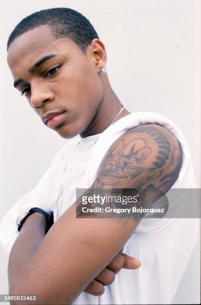 Rapper Bow Wow poses for a portrait in July, 2003 in Atlanta, Georgia.