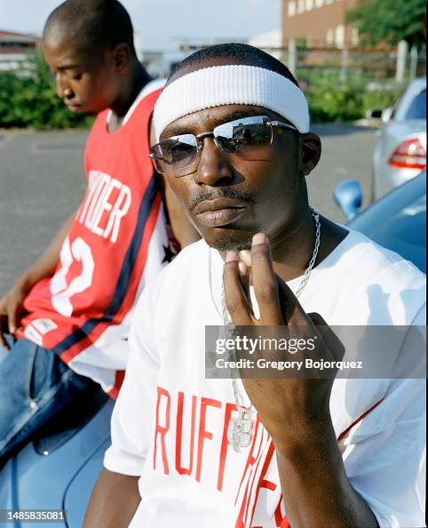 Members of the hip hop group the Ruff Ryders in August, 2008 in... News ...
