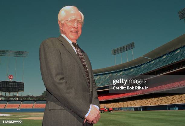 Dr. Frank Jobe, orthopedic surgeon and Los Angeles Dodgers Team Physician who pioneered elbow ligament replacement and shoulder surgery for baseball...