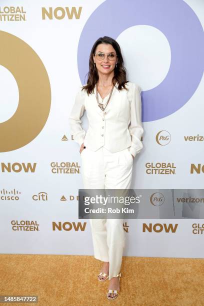 Bridget Moynahan attends Global Citizen NOW Summit at The Glasshouse on April 27, 2023 in New York City.