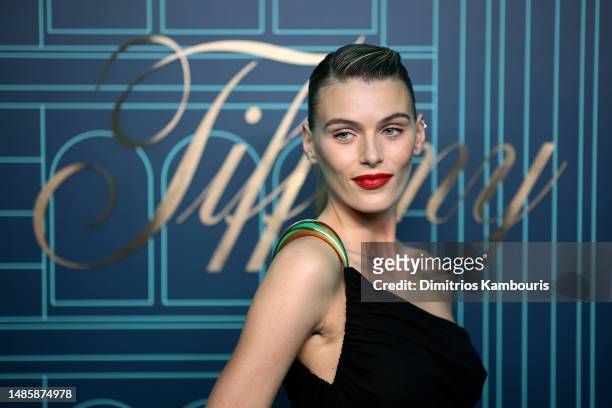 Madison Headrick attends as Tiffany & Co. Celebrates the reopening of the NYC Flagship store, The Landmark on April 27, 2023 in New York City.