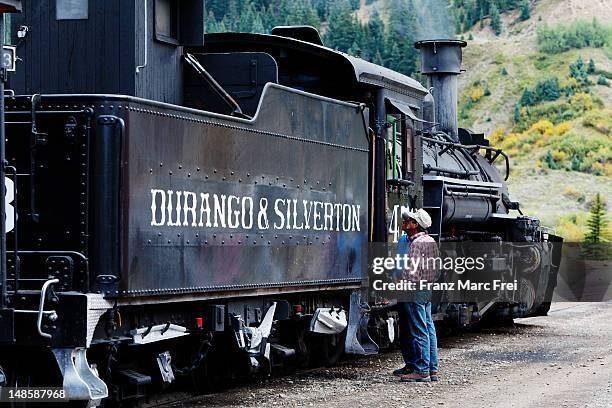 Durango Train First Class Durango Silverton Narrow Gauge Railroad Photos and Premium High Res ...