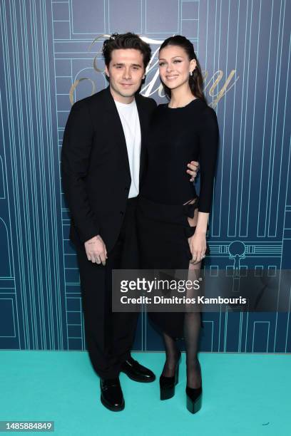 Brooklyn Peltz Beckham and Nicola Peltz Beckham attend as Tiffany & Co. Celebrates the reopening of NYC Flagship store, The Landmark on April 27,...