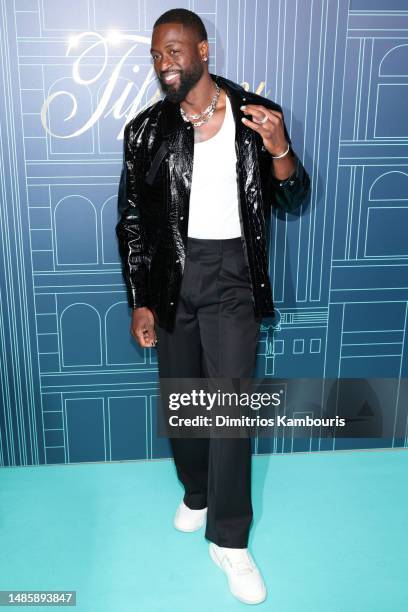 Dwyane Wade attends as Tiffany & Co. Celebrates the reopening of NYC Flagship store, The Landmark on April 27, 2023 in New York City.