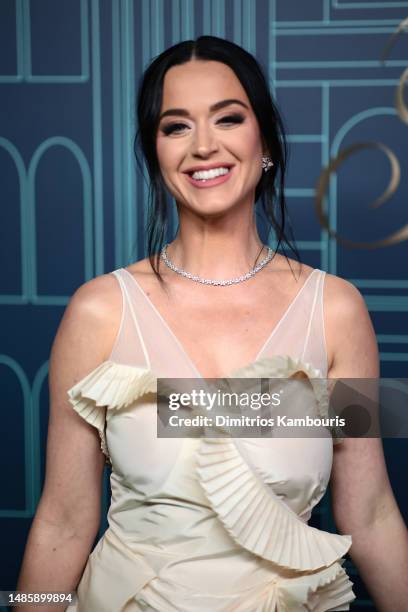 Katy Perry attends as Tiffany & Co. Celebrates the reopening of NYC Flagship store, The Landmark on April 27, 2023 in New York City.