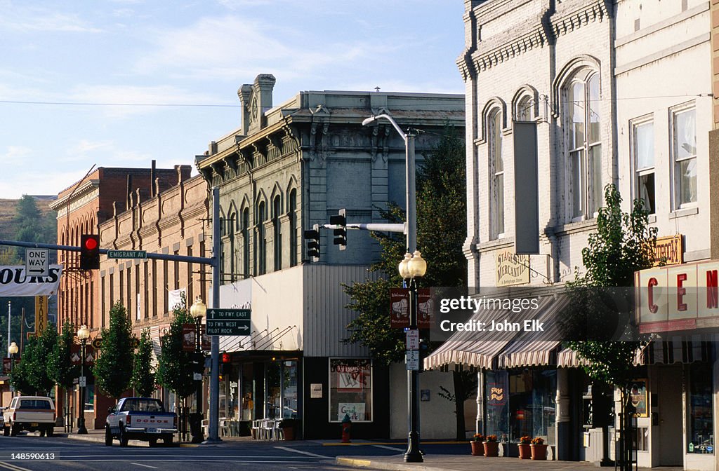Main Street scene.