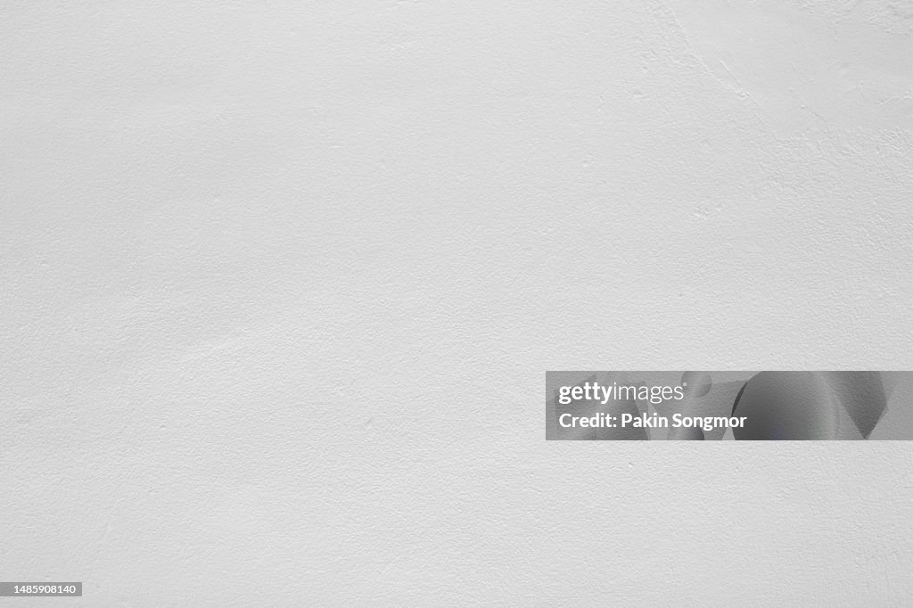 White color with an old grunge wall concrete texture as a background.
